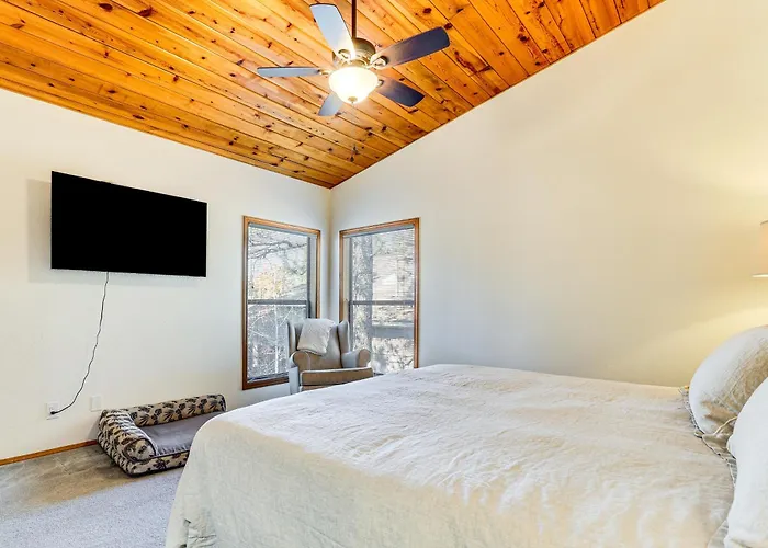 1 Mi To Golf Course: Wfh-friendly Pinetop Retreat Indian Pine